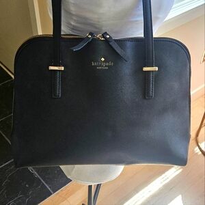 Kate Spade Black Leather Dome Grove Street Shoulder Bag